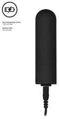 Чёрный анальный вибронабор USB-Rechargeable Anal Set