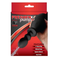 Чёрный анальный душ FRESHEN PUMP