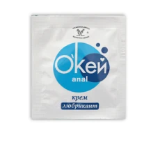 Крем-лубрикант "Окей Anal" в одноразовой упаковке - 4 гр.